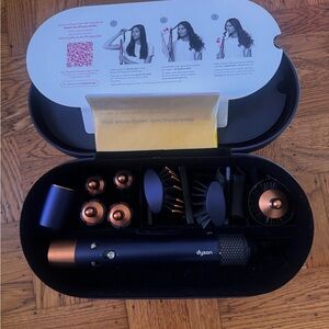 Dyson Hair Styling Kit in Black and Copper